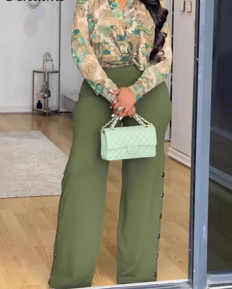 "طقم لينا – أناقة الطبيعة"