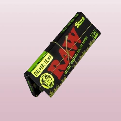 RAW Organic BLACK (1PC ) 1.1/4 - دفتر راو اورجانيك...