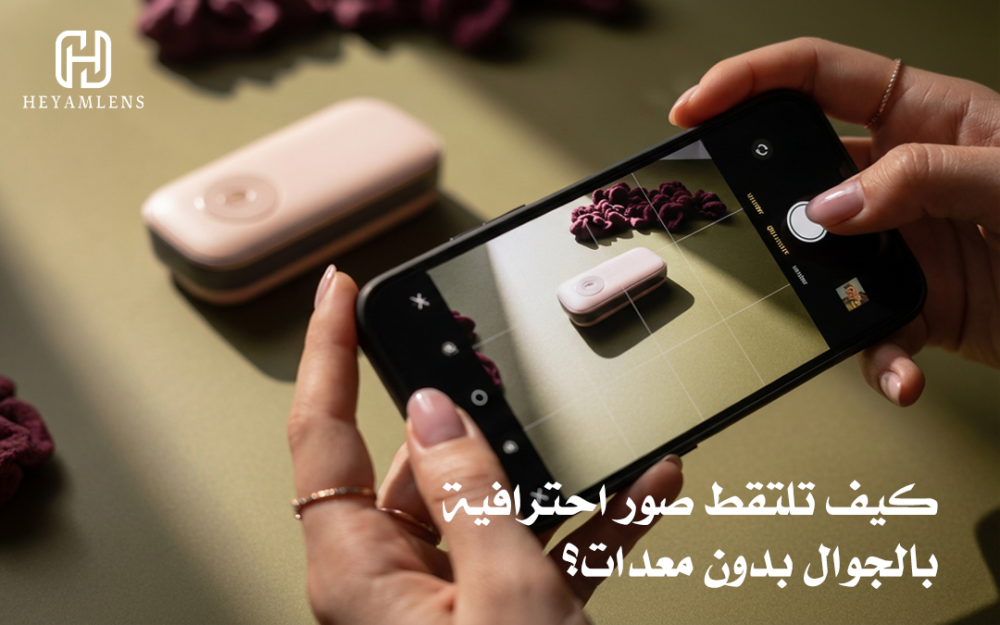 كيف تلتقط صور احترافية بالجوال بدون معدات؟