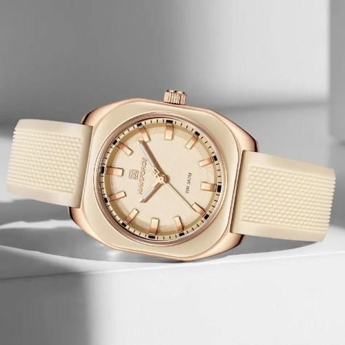 NAVIFORCE ساعة كوارتز نسائية