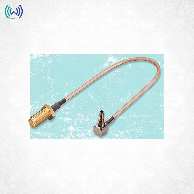 Pigtail (cable assembly) CRC9(male) - SMA(female), length 250mm