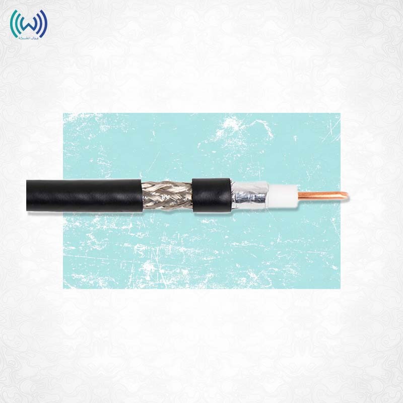 Coaxial 5D-FB CCA cable, 50 ohms (for internal routing)