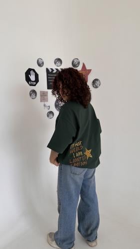 Green Shirt Oversize