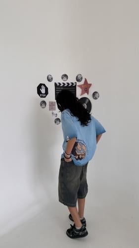 Blue Shirt Oversize