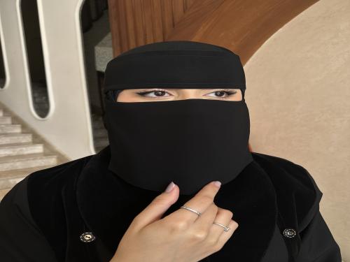 نقاب قصير عادي