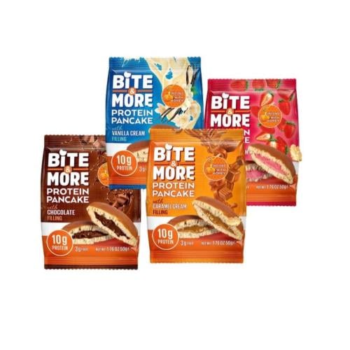 بايت اند مور بانكيك بروتين 50 جم - Bite & More Pro...