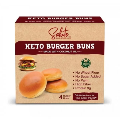 سالوت خبز برجر كيتو - Salute Keto Burger Buns