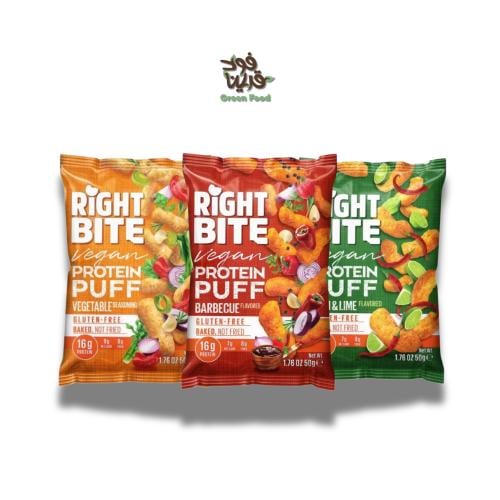 رايت بايت بروتين بفس 50 جم - Right Bite protein Pu...