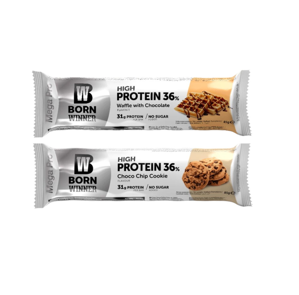 بورن وينر بروتين بار ميجا برو 85 جم - Born Winner Mega PRO Protein Bar