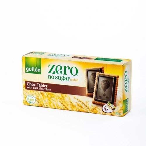 جولون بسكويت تابلت بالشكولاتة - GULLON ZERO CHOC T...