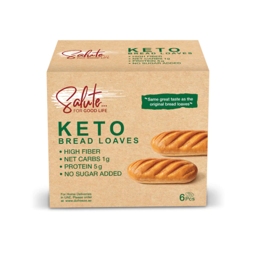 سالوت أرغفة خبز كيتو - Salute Keto Bread Loaves