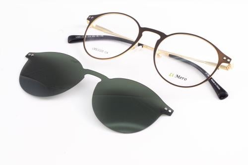 نظارة طبية دائرية للجنسين كليب اون من لك لوك