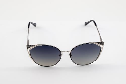 نظارة شمسية نسائية من فيرزاتشي - رمادي/فضي