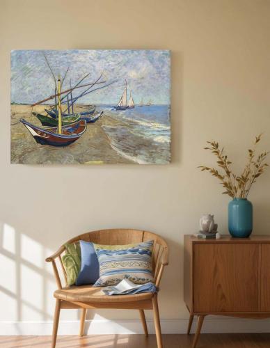 Sands and Boats art لوحة رمال وزوارق