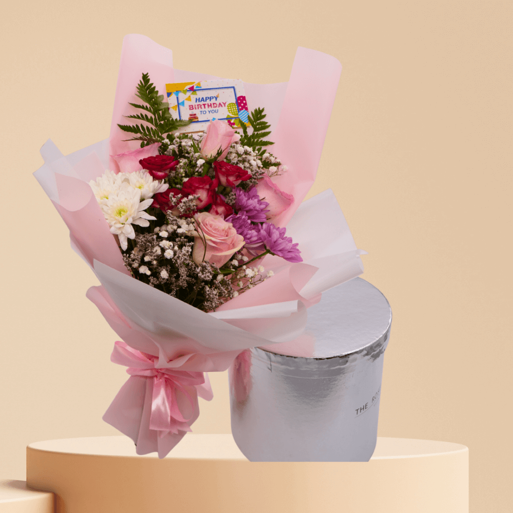 هدية باقة ورد