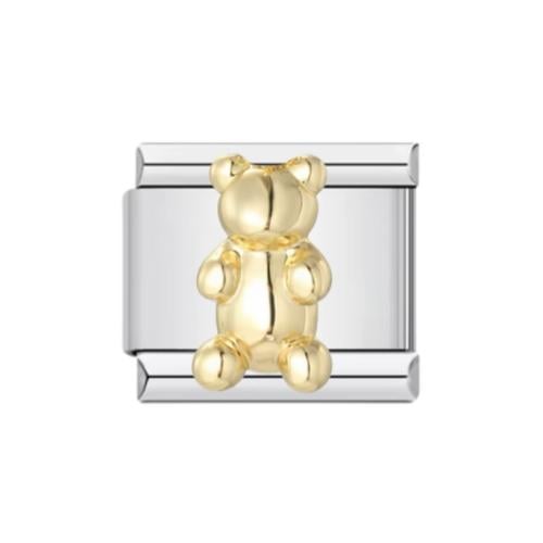Gold teddy bear