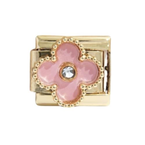 Pink VC gold charm