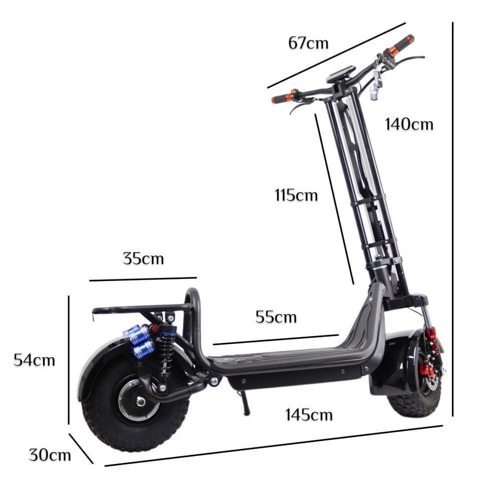 اسكوتر كهربائي هارلي 48 فولت green