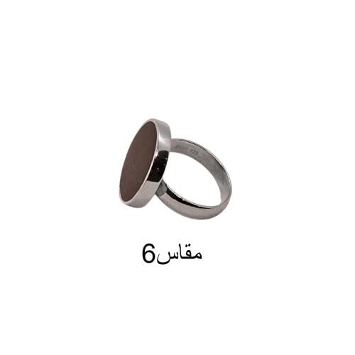 خاتم دائري بني #7