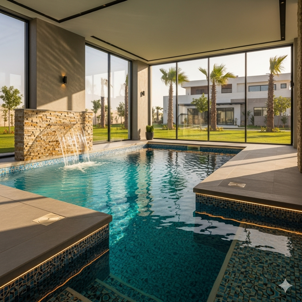 بناء المسابح