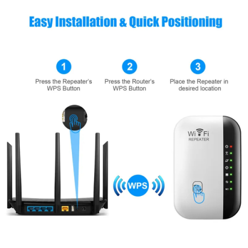 مضخم إشارة الواي فاي اللاسلكي | WiFi Wireless Sign...