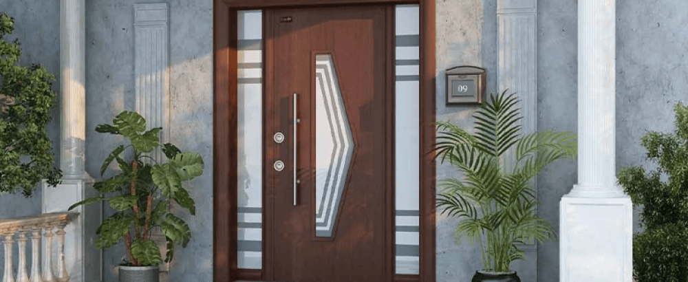 مدخل البيت وأمان الباب