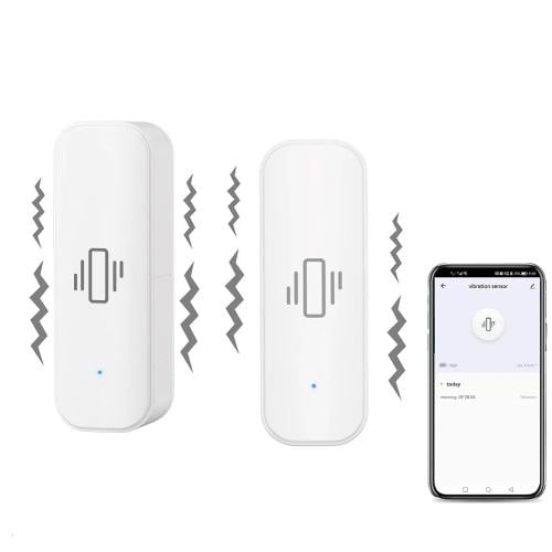 مستشعر الاهتزاز الذكي WiFi و Zigbee