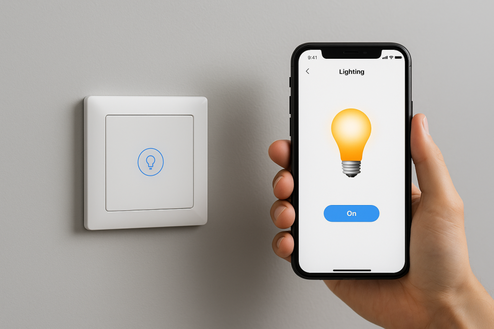 طريقة تركيب مفتاح الإنارة الذكي WiFi باستخدام تطبيق Tuya أو Smart Life