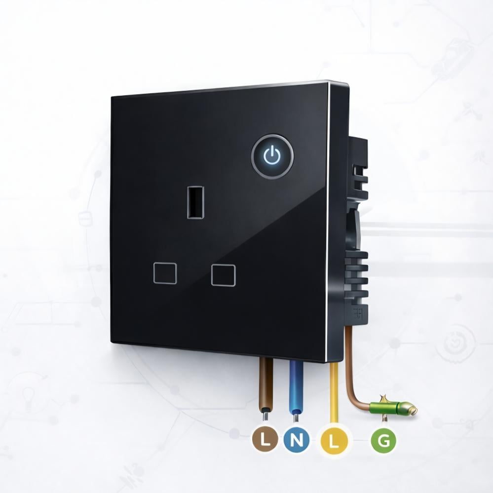 تركيب فيش جداري ذكي واي فاي