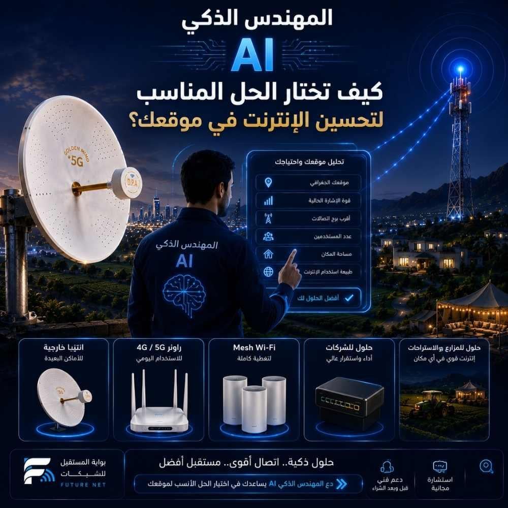 المهندس الذكي يجيب: كيف تختار الحل المناسب لتحسين الإنترنت في موقعك؟