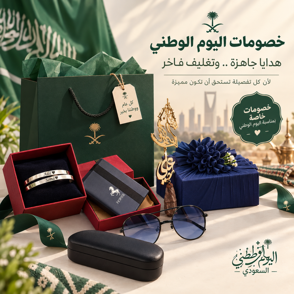 هدايا جاهزة وتغليف فاخر ضمن خصومات اليوم الوطني