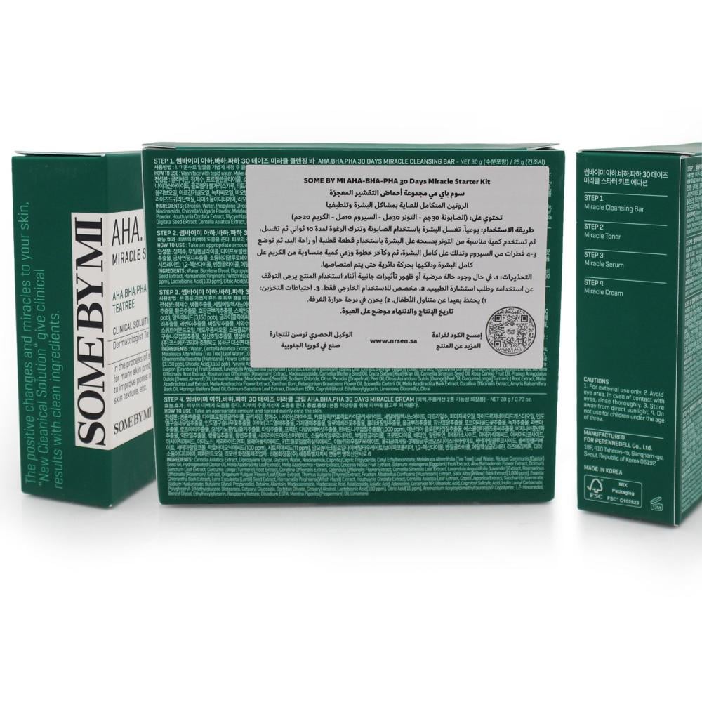 سوم باي مي مجموعة أحماض التقشير المعجزة AHA·BHA·PHA 008