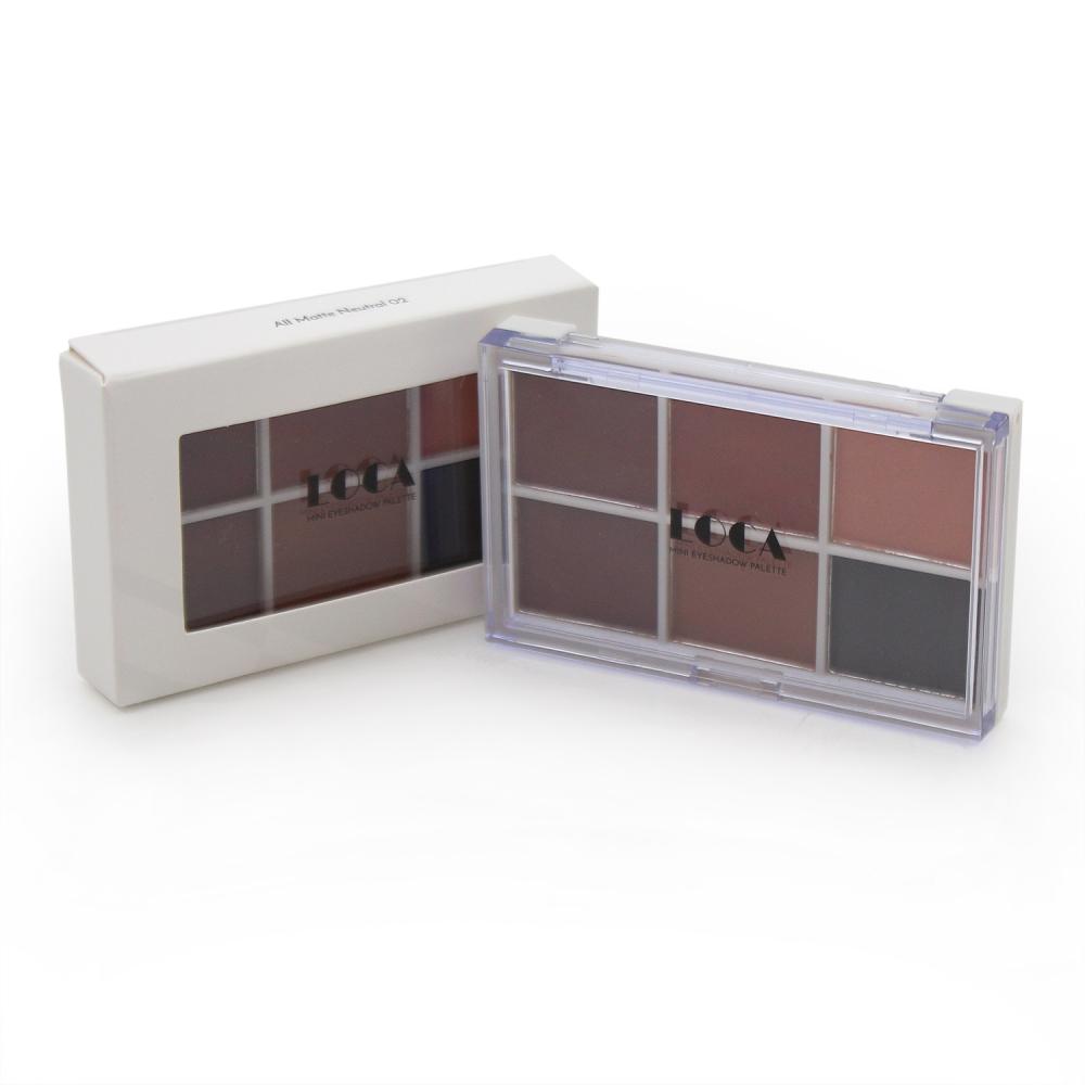 لوكا باليت ظلال عيون ميني أول مات نيوترال All Matte Neutral 02
