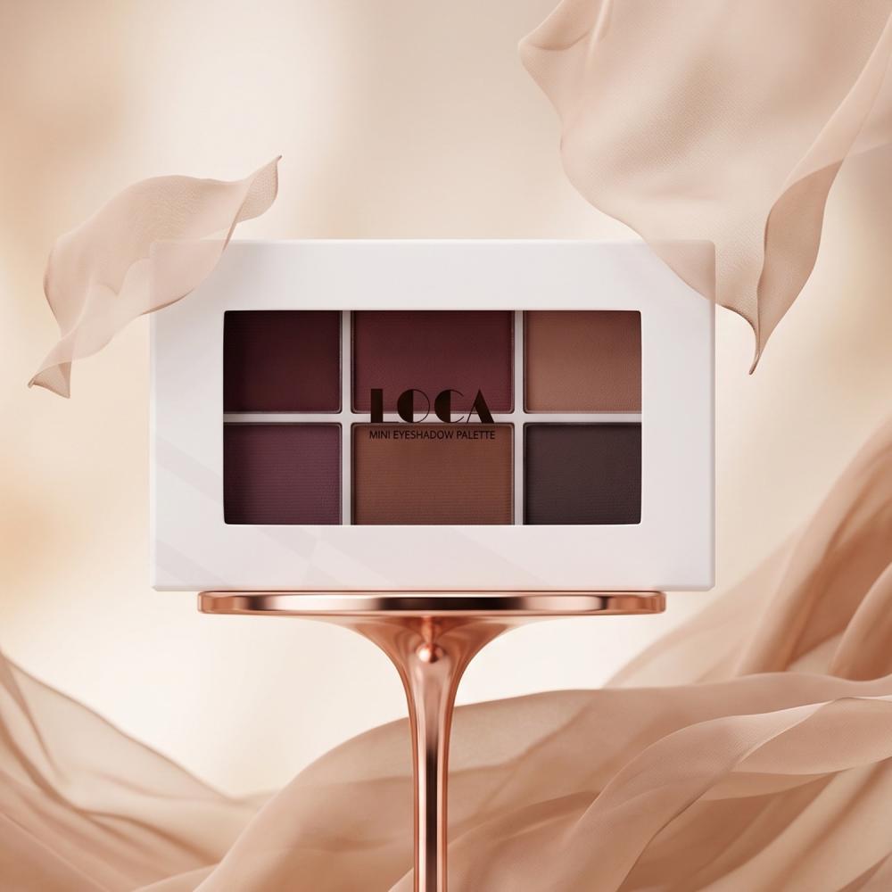 لوكا باليت ظلال عيون ميني أول مات نيوترال All Matte Neutral 02