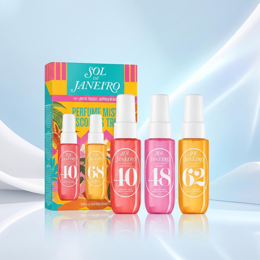 سول دي جانيرو مجموعة اكتشاف معطرات الجسم 3 × 30 مل