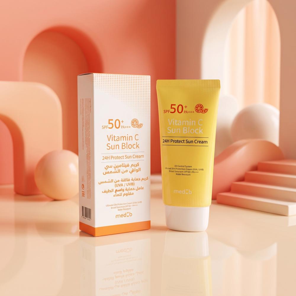ميد بي كريم واقي من الشمس بفيتامين سي SPF50+ PA+++ 70 مل