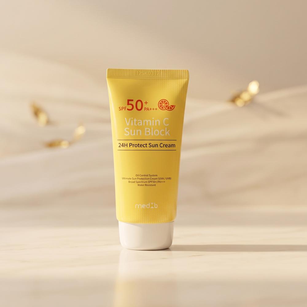 ميد بي كريم واقي من الشمس بفيتامين سي SPF50+ PA+++ 70 مل