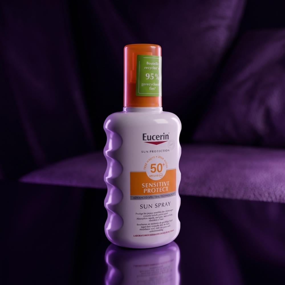 يوسيرين واقي شمس سبراي سنستف بروتكت SPF50+ للبشرة الحساسة 200 مل