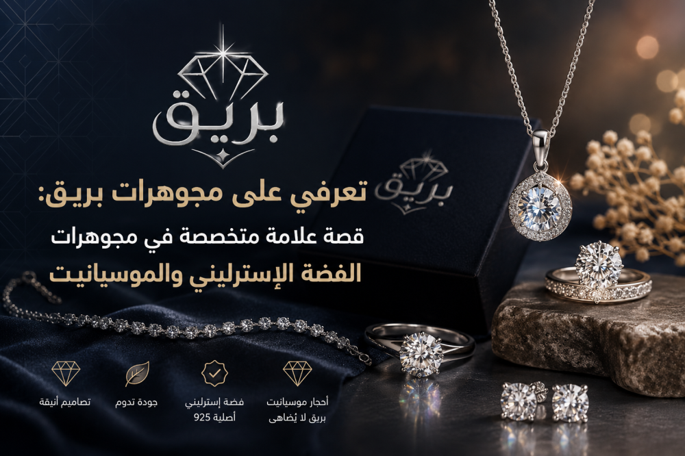 تعرفي على مجوهرات بريق: قصة علامة متخصصة في مجوهرات الفضة الإسترليني والموسيانيت
