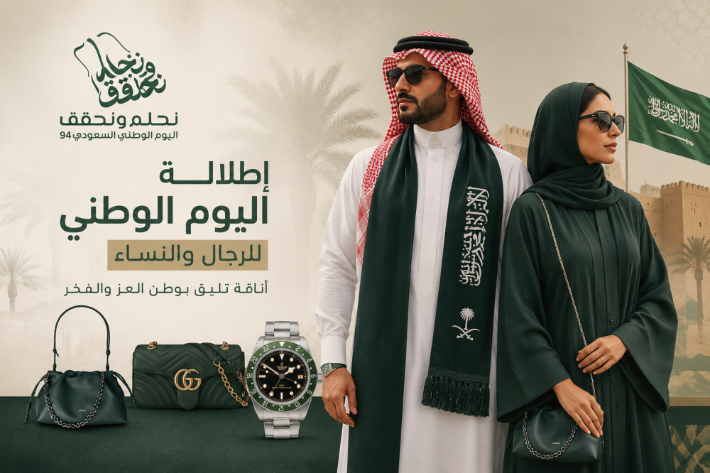 إطلالة اليوم الوطني اللي ترفع الرأس للرجال والنساء