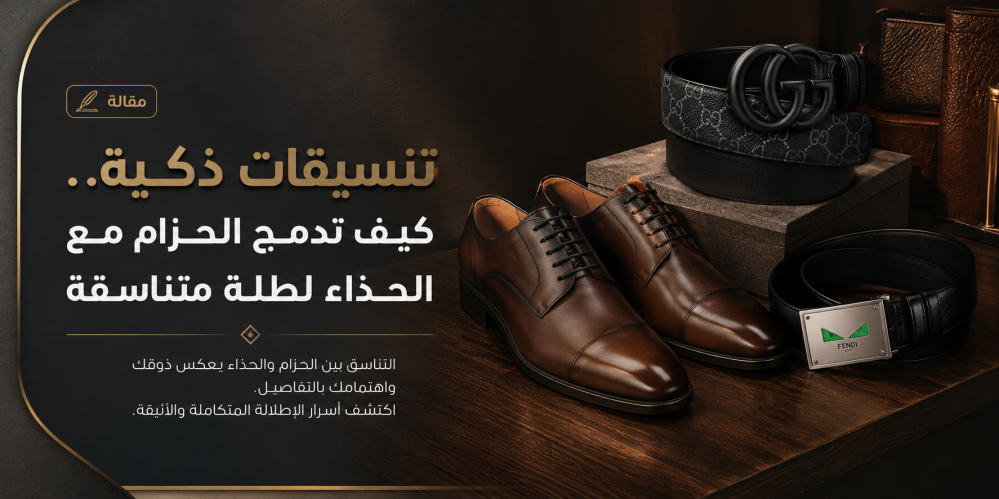 تنسيقات ذكية.. كيف تدمج الحزام مع الحذاء لطلة متناسقة