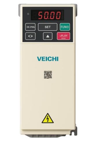 انفرتر غطاس فيتشي VEICHI 2.2KW / 200V 1 PHASE / 3P...