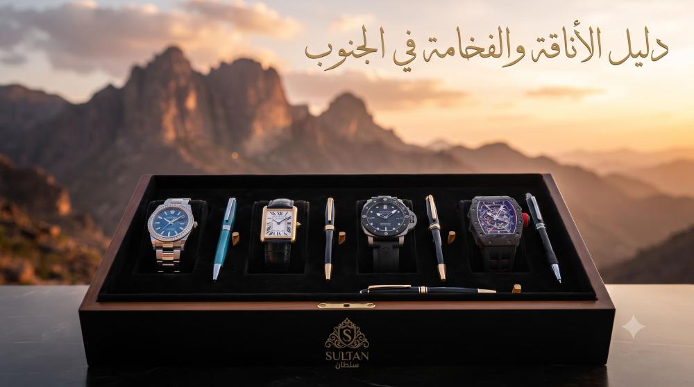 دليل الأناقة والفخامة في الجنوب: أرقى الأطقم والساعات الرجالية من متجر سلطان