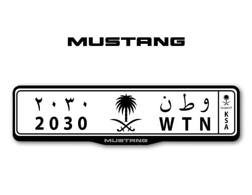اطار لوحات السيارات شعار فورد موستانق - FORD MUSTA...