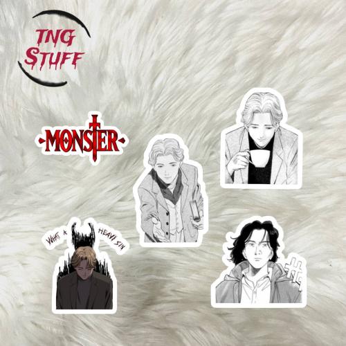 ستيكرات مونستر - stickers Monster