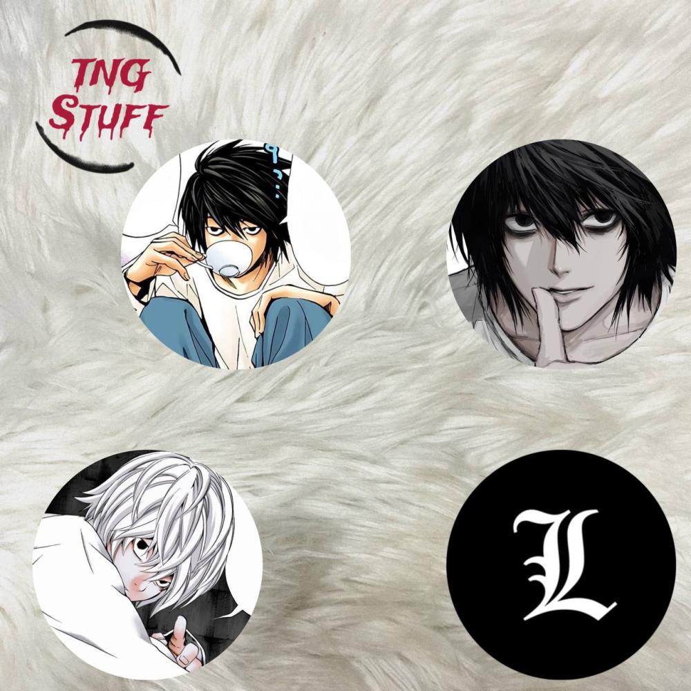 بروشات ديث نوت - brooch Death Note