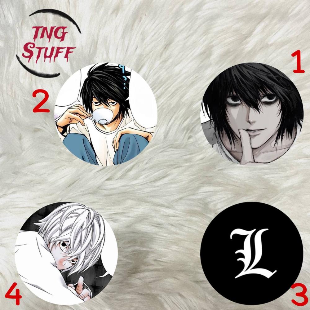 بروشات ديث نوت - brooch Death Note