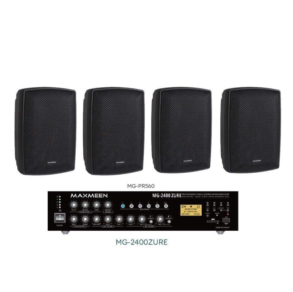 4 wall speakers sound system 240 watt