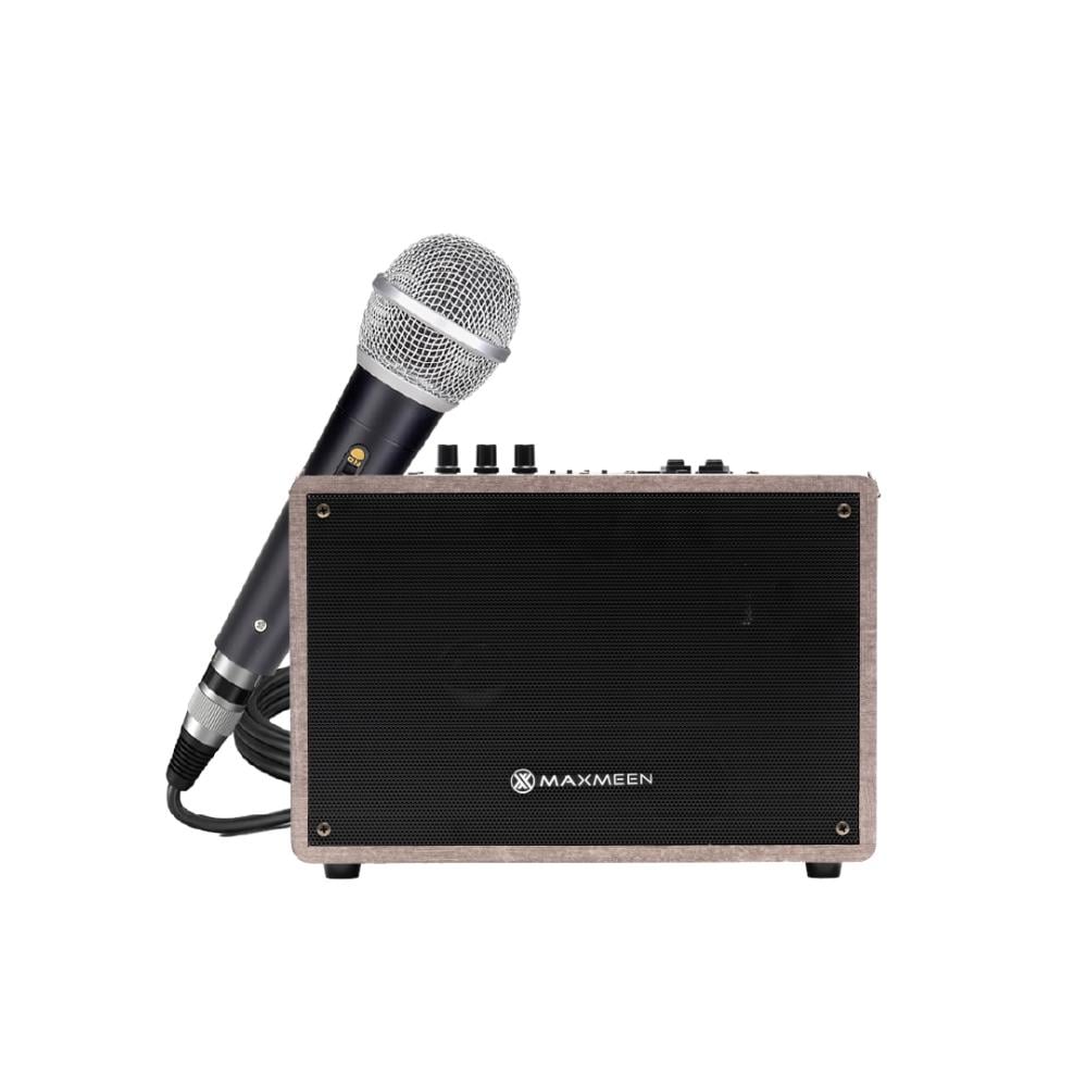 Maxmeen portable speaker 30 watt MG-PA210 with wired microphone
