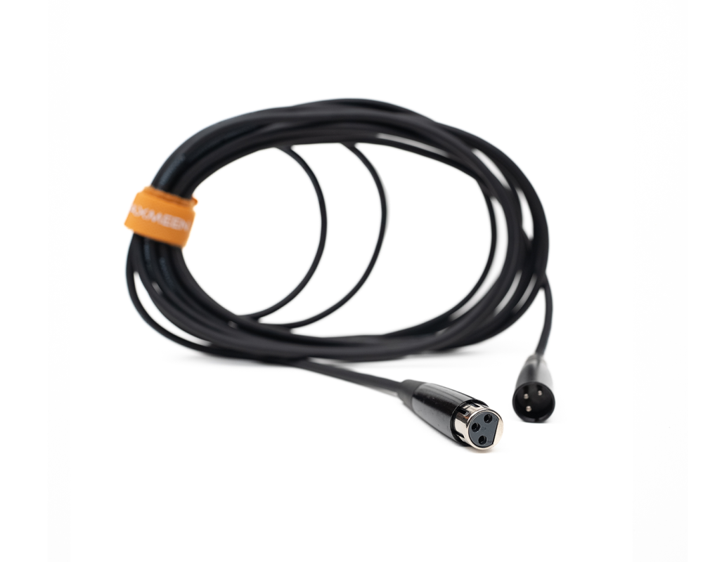 MG-X5-سلك ماكسمين لاقطة 5 م XLR أسود